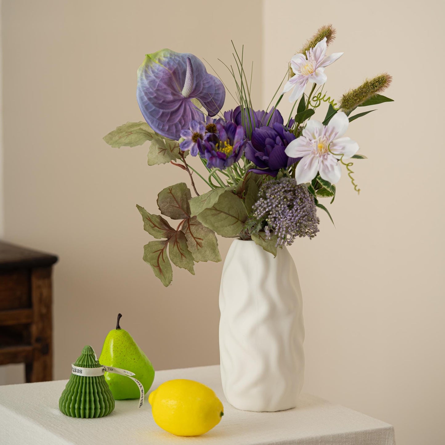 Handcrafted Sculptural Ceramic Vase | No-Glaze Pottery Made in the UK | Minimalist Eco-Friendly Decor for Fresh & Dried Flowers